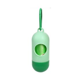 Pet Trash Bag Dog Poop Bags For Waste Refuse Cleanup (Option: Light green)